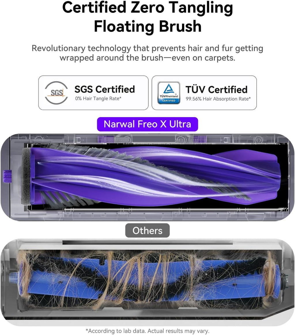 Zero-tangling Silent Roller Brush for Freo Z Ultra/ Freo X Ultra/ Freo X Plus/Freo Pro/Freo Z10